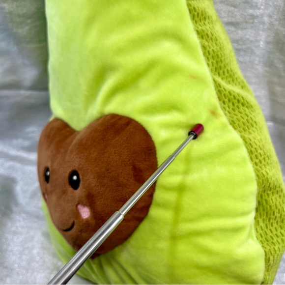 Avocado Pillow with Smiley Face - Picture 5 of 6
